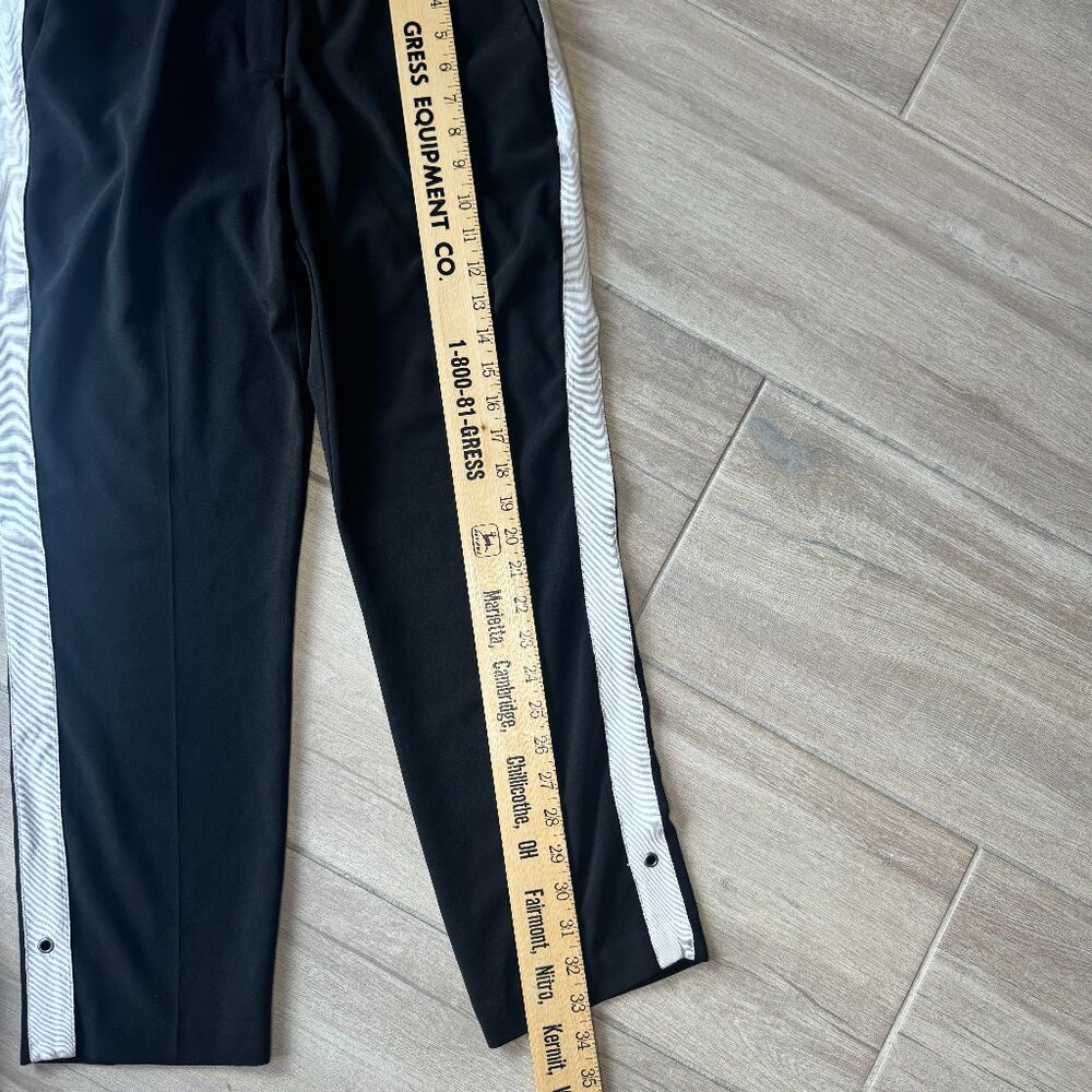 Belle Vere Black Dress Pants w/ White Side Stripe – Women’s Size 8 - Picture 3 of 7